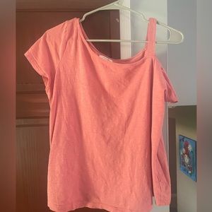 Off the shoulder Maurice’s top